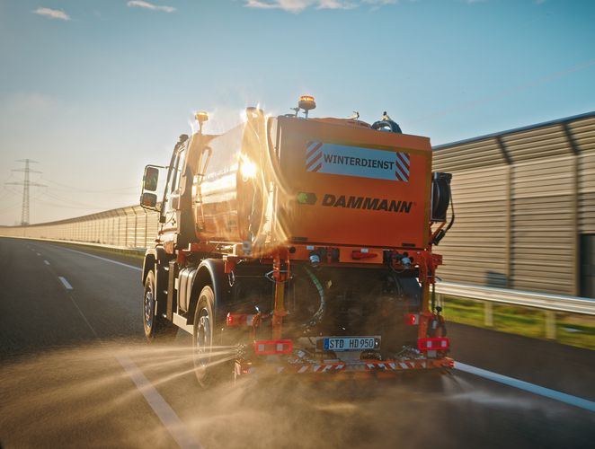 Der DAMMANN Solesprüher: umweltschonender Winterdienst mit Sole