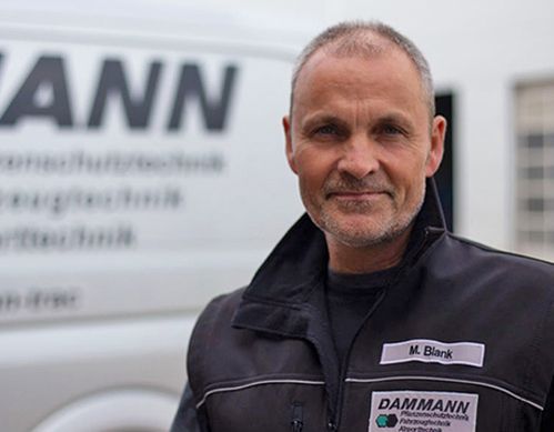 Michael Blank Kundendienstleiter für Flughafen- und Kommunaltechnik